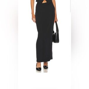 Lovers + Friends Brodie Black Maxi Skirt